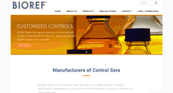 Desktop Screenshot of bioref.com